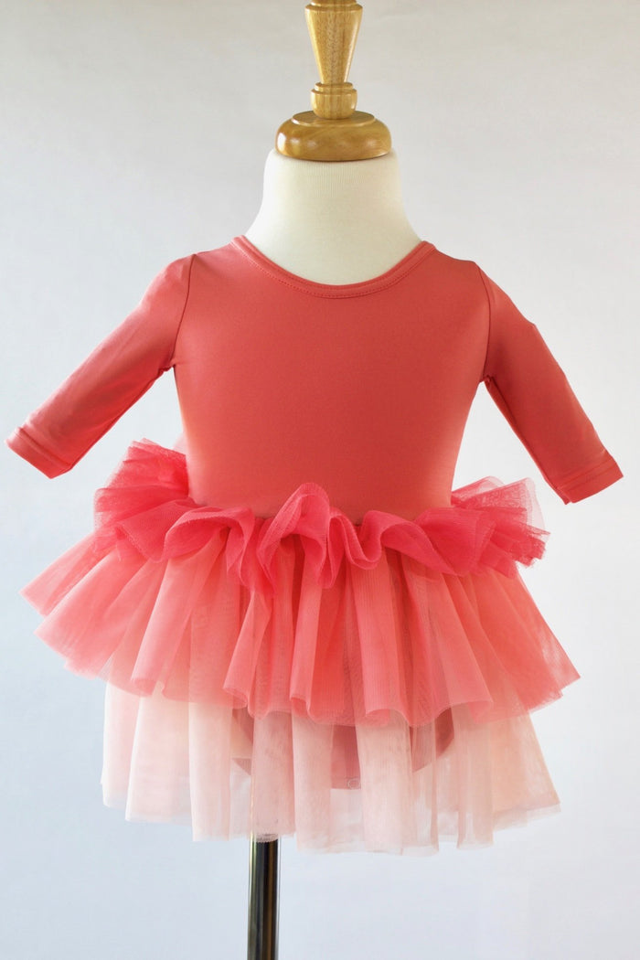 coral-pink-ombre-layered-ruffle-toddler-ballet-tutu-dress-It's My party Kids Boutique