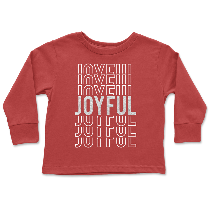 red-long-sleeve-kids-tee-shirt-holiday-christmas-joyful-glitter-itsmypartykidsboutique