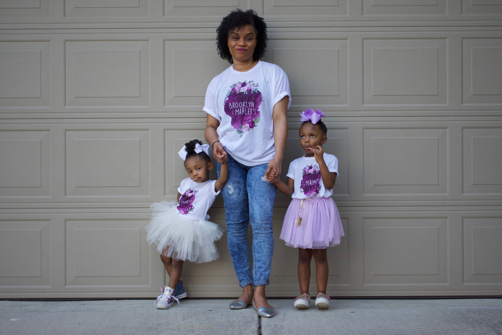 blessed-mama-mommy-and-me-watercolor-floral-personalized-name-mothers-day-tee-shirt-it's my party kids boutique-3
