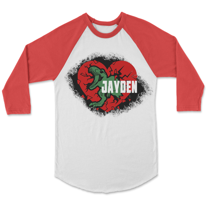 dinosaur-valentine-personalized-kids-red-white-raglan-tee-shirt-itsmypartykids