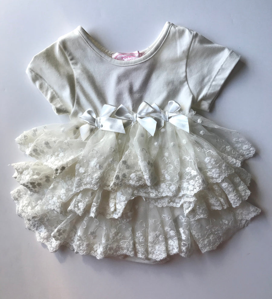 ivory-ruffle-baby-onesie-dress-front-its my party kids boutique