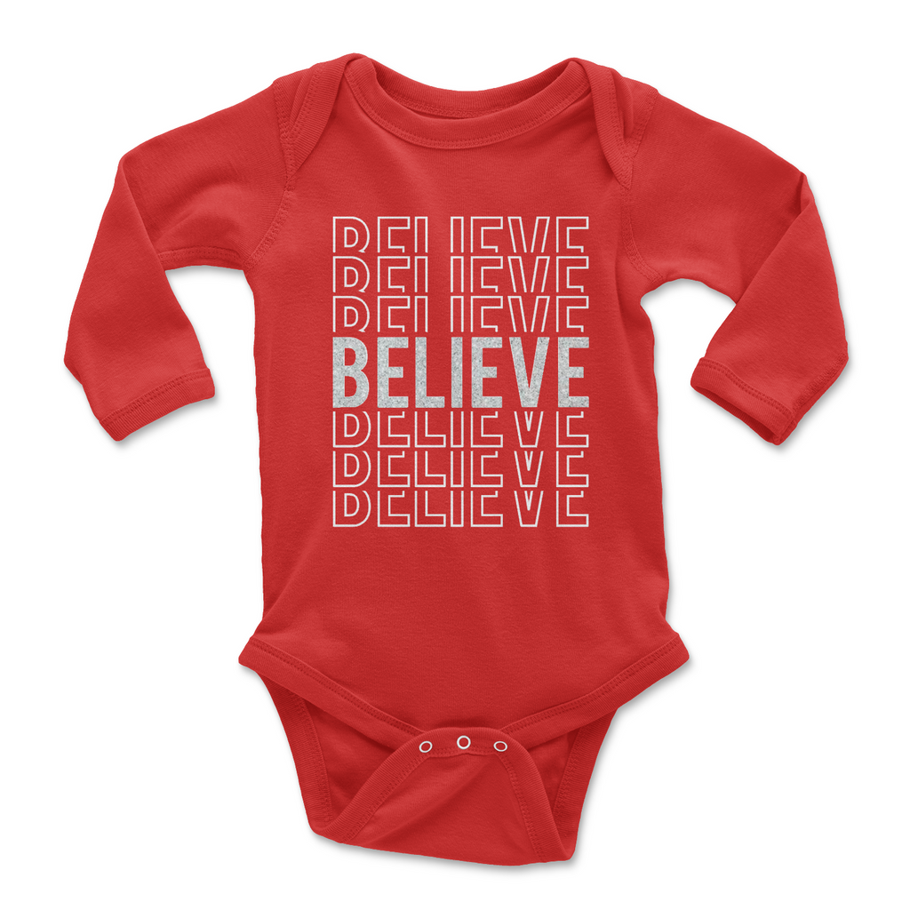 red-holiday-word-baby-onesie-glitter-long-sleeve-2-It's My Party Kids Boutique